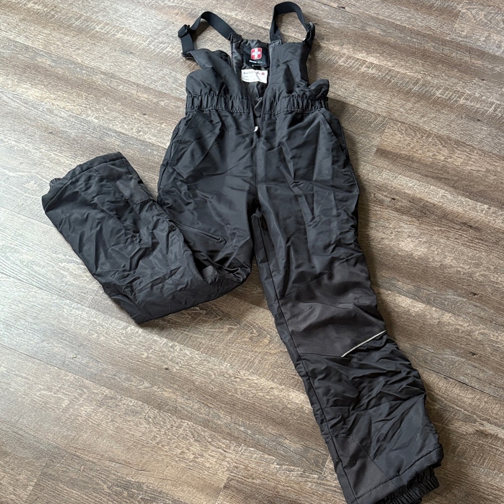 Swiss Tech Kids Black Winter Jumpsuit